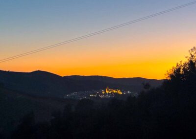 Iznajar beim Sonnenuntergang
